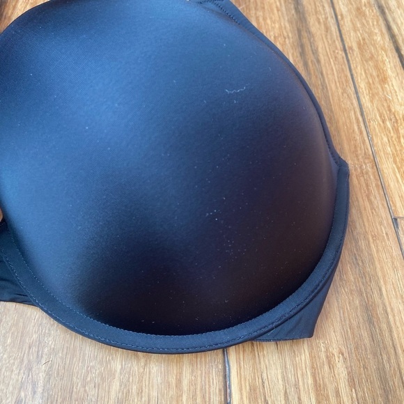 Torrid 46DDD Smoothing Push Plunge Up & Push Plunge Bras Lot Of 2 Black Gray - Picture 8 of 16